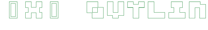 3x3 outline Regular
